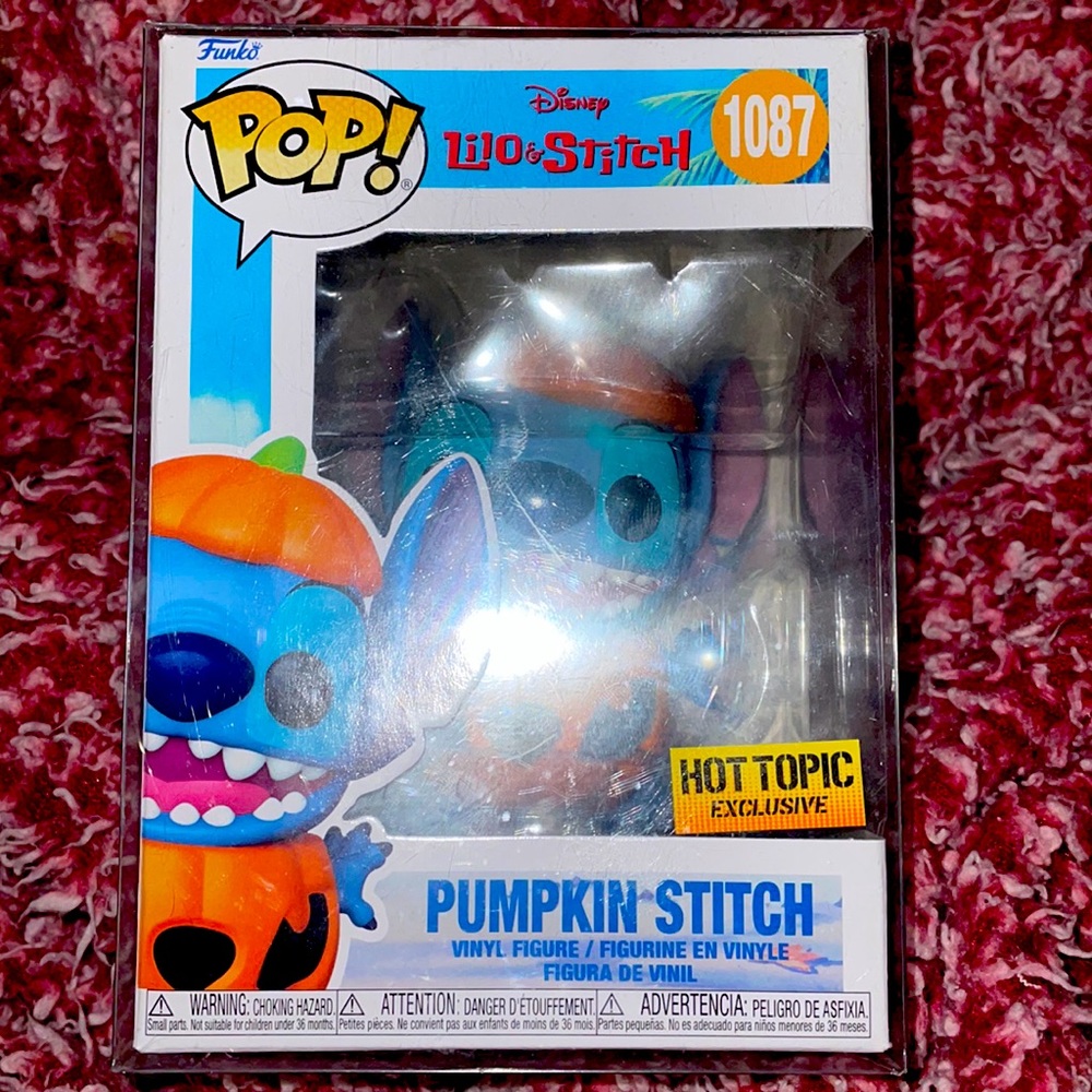 Funko Pop Pumpkin Stitch